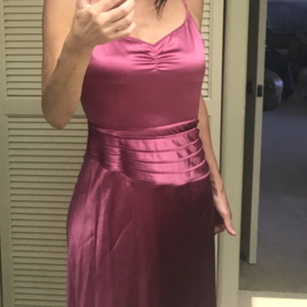 Marc Jacobs 100% Silk Fuschia Cocktail Dress